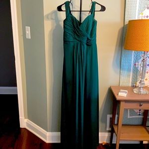 Dessy off-the-shoulder dress